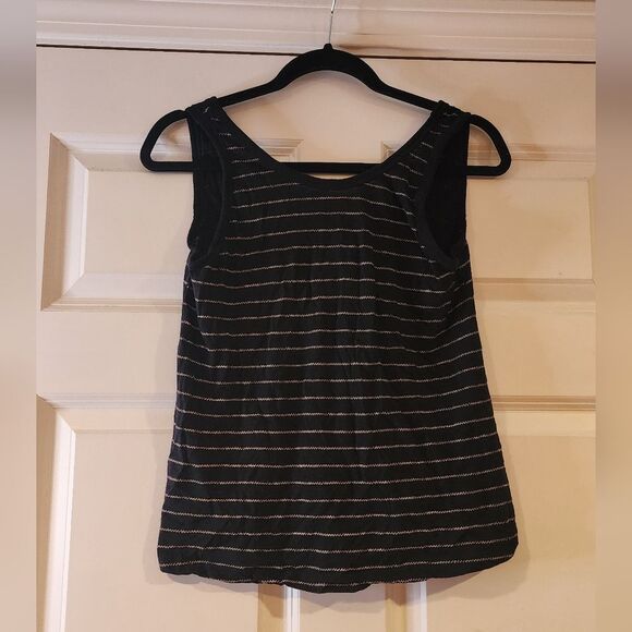 Old Navy black and white tank S - Picture 1 of 3